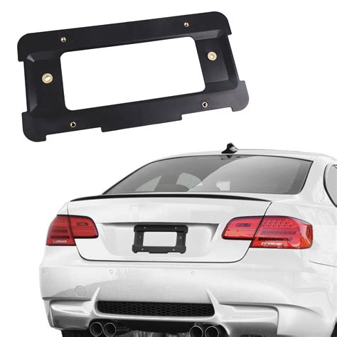 Bmw License Plate Holder With Screws